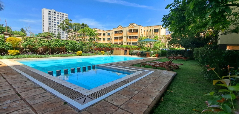 TO LET-3BEDROOM FULLY FURNISHED APARTMENT IN KILIMANI